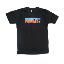 Load image into Gallery viewer, Black T-shirt w/ RF Purpose Built - Front
