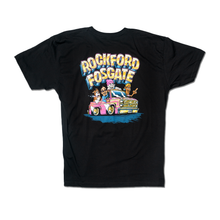 Load image into Gallery viewer, Black T-shirt w/ RF Truck - Rear
